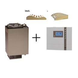 Saunaofen Bi-O-Mini 3kW + H1 Steuergerät